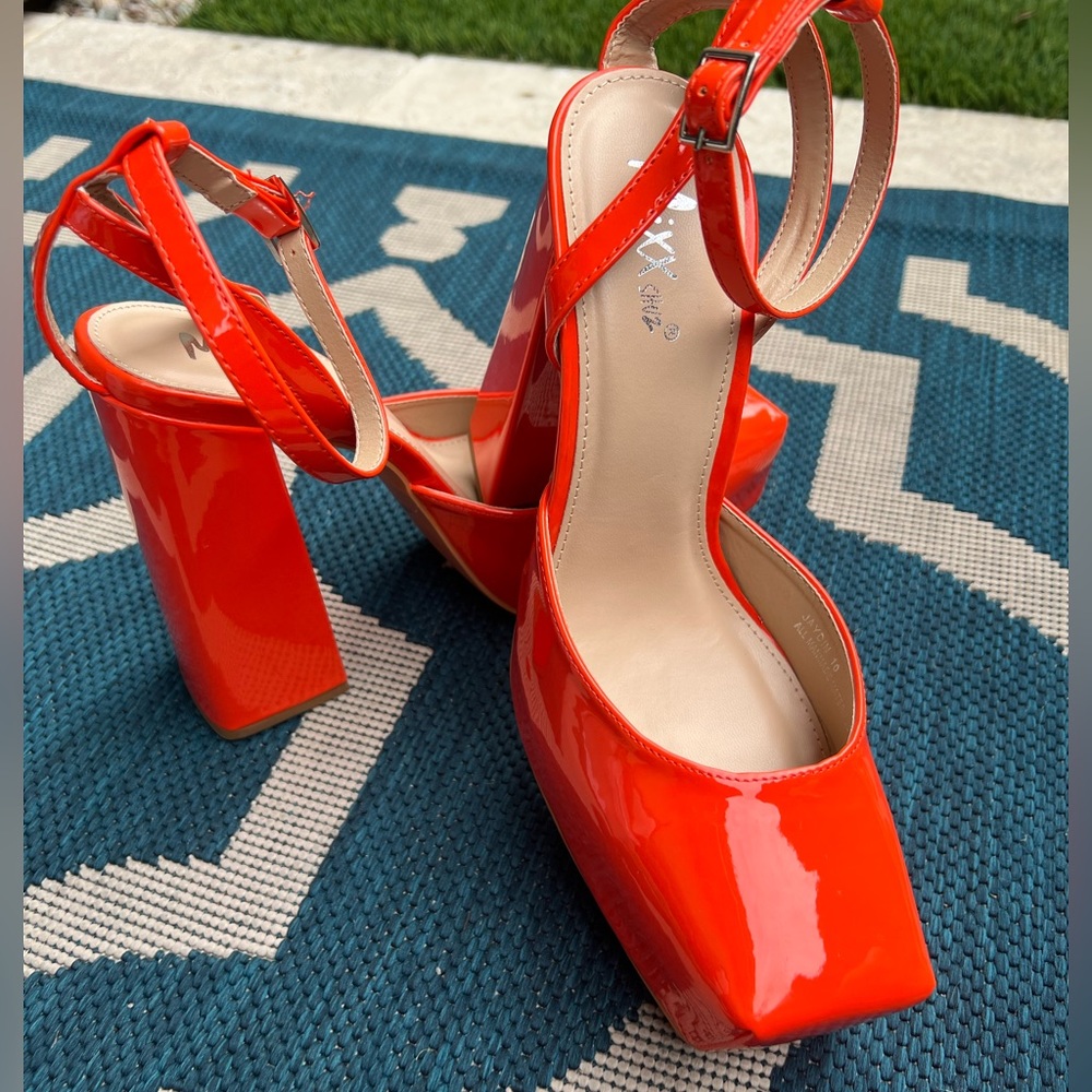 Neon Orange Platforms